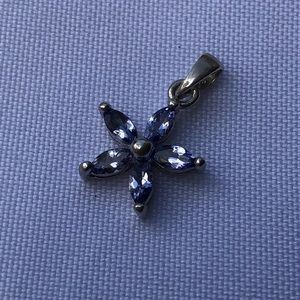Beautiful Sterling Silver Flower Charm